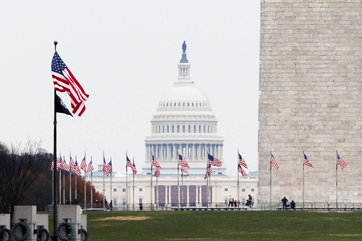 Wie es Trump gefällt: Der neoklassizistische Stil des Washingtoner Kapitols schlägt den Bogen zurück ins Altertum
