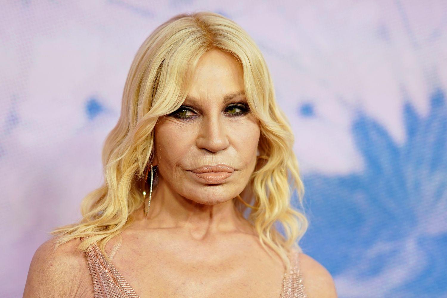 Donatella Versace bei den "Green Carpet Fashion Awards" 