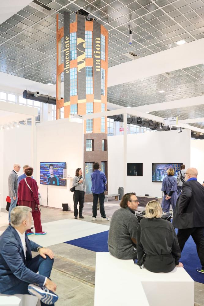 Stand der Galerie Fred&Ferry auf der Art Brussels