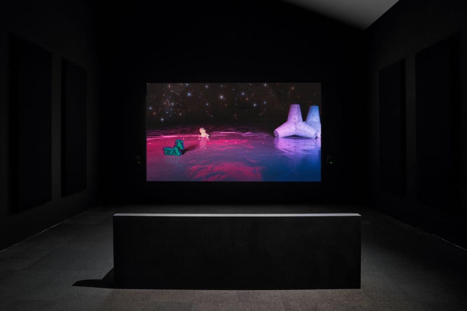 Mark Leckey "Dazzledark", 2023, Videostills
