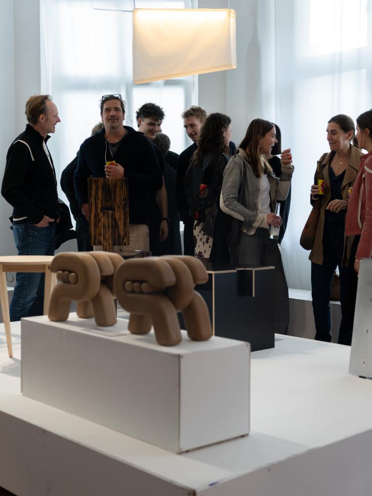 Eröffnung der Nukleus-Ausstellung im Somos Artspace in Kreuzberg, 2025