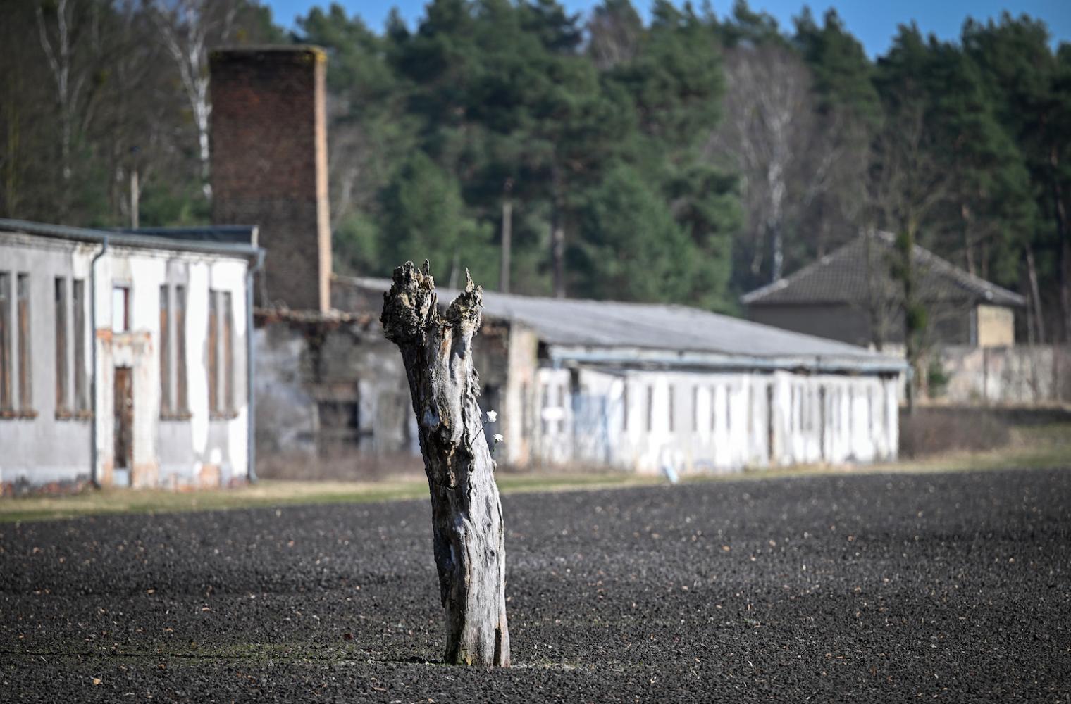 Der frühere Appellplatz der Mahn- und Gedenkstätte Ravensbrück