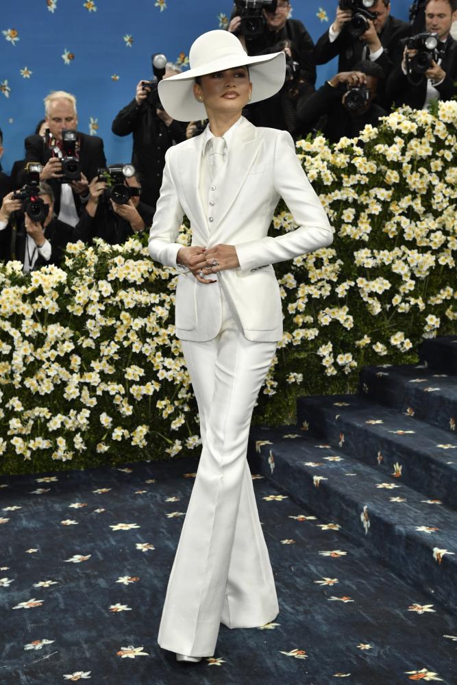 Sängerin und Schauspielerin Zendaya auf der Met Gala 2025 in New York