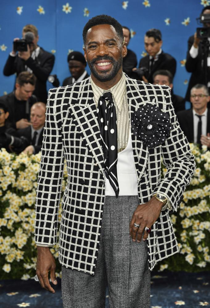 Schauspieler Colman Domingo bei der Benefizgala des Costume Institute des Metropolitan Museum of Art (The Met) zur Eröffnung der Ausstellung "Superfine: Tailoring Black Style" in New York
