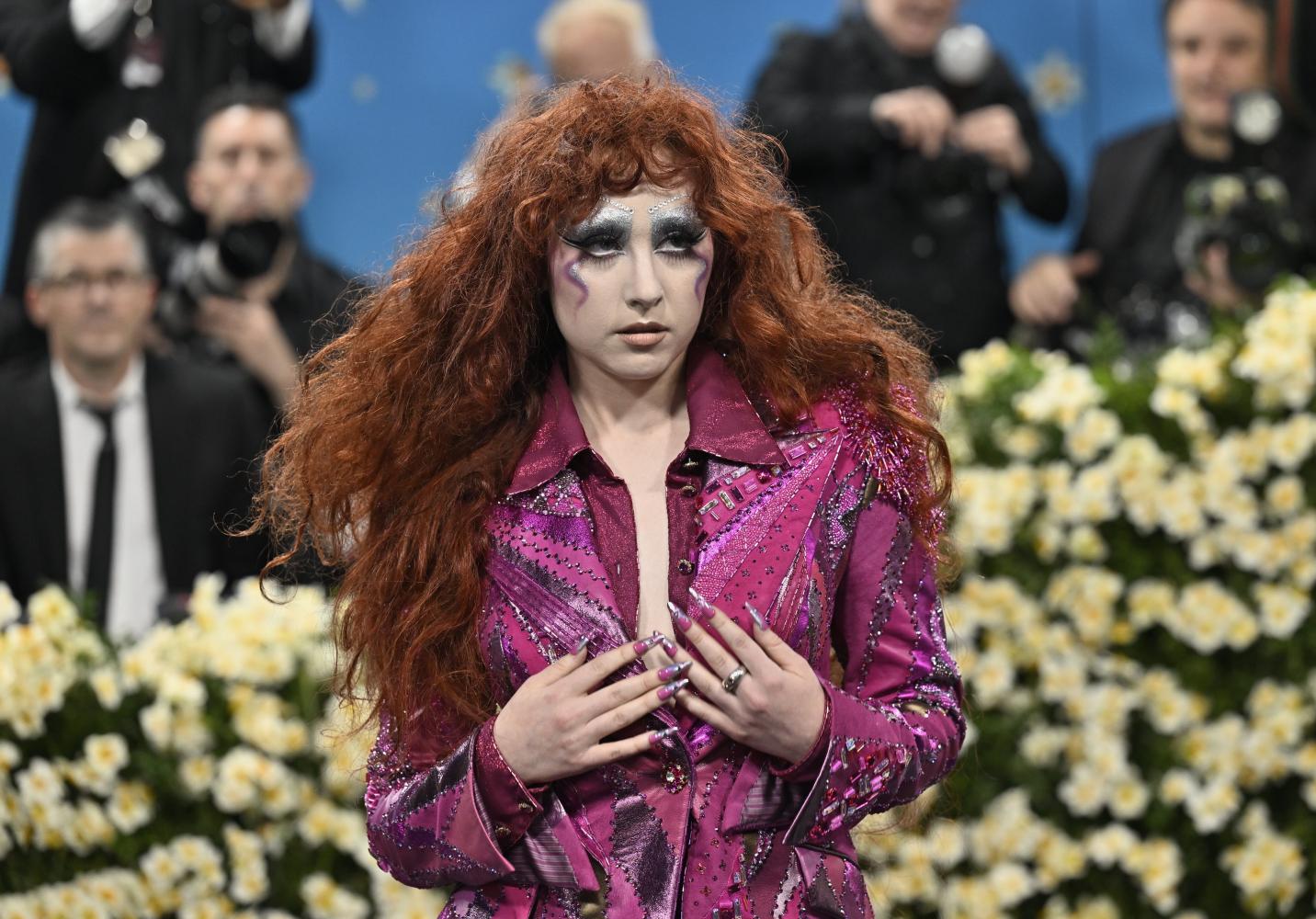 Sängerin Chappelle Roan bei der Benefizgala des Costume Institute des Metropolitan Museum of Art (The Met) zur Eröffnung der Ausstellung "Superfine: Tailoring Black Style" in New York