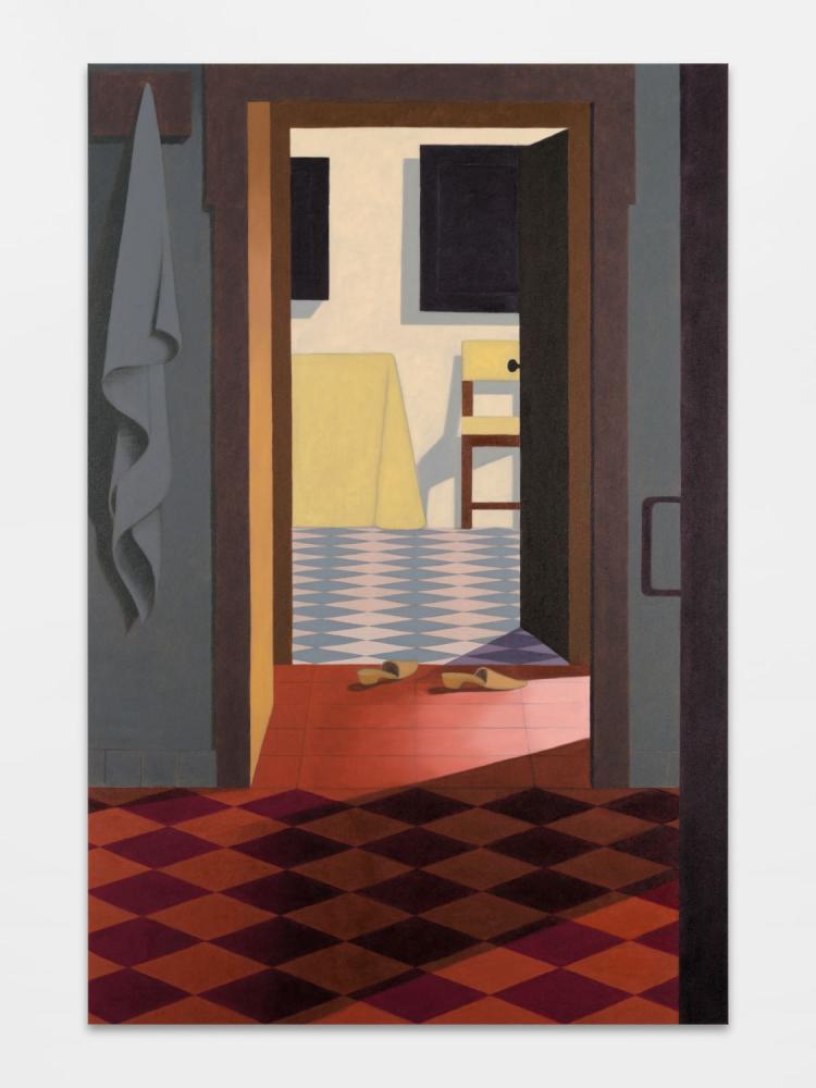 Henni Alftan "Samuel’s Slippers (after Van Hoogstraten)", 2025