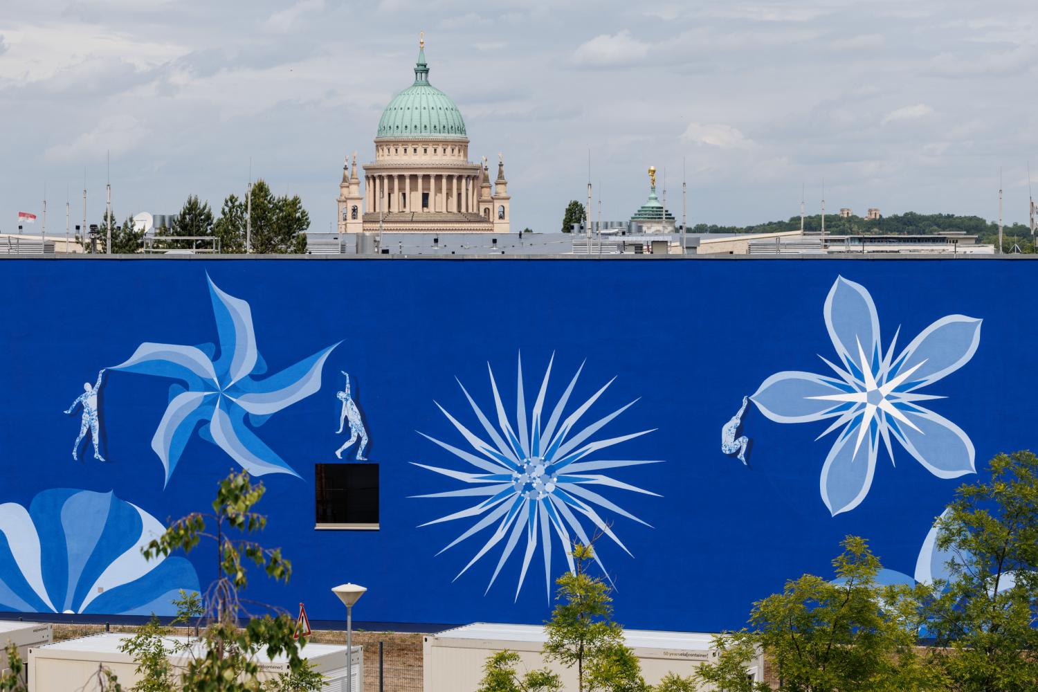 Robin Rhode "Der Botanische Garten", Potsdam, 2025