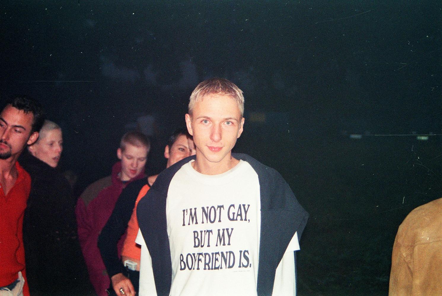 Christian Stemmler "René at Goa Fest Güterfelde outside of Berlin", 1996