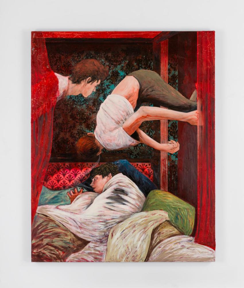 Hernan Bas "Nightmare (talking in your sleep)", 2024