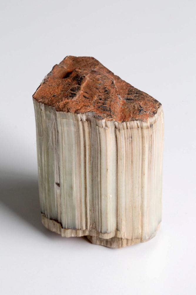 Forschungsobjekt des Instituts für Geowissenschaften "Chrysotil (Weißasbest)" aus den Thetford Mines, Kanada