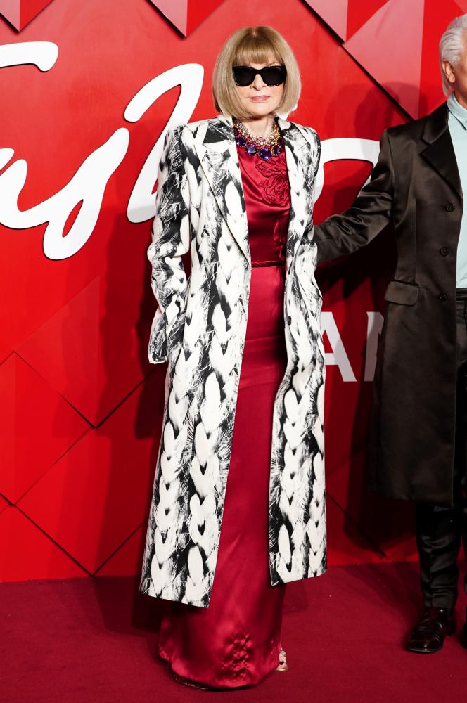 Anna Wintour bei den Fashion Awards 2024 in London