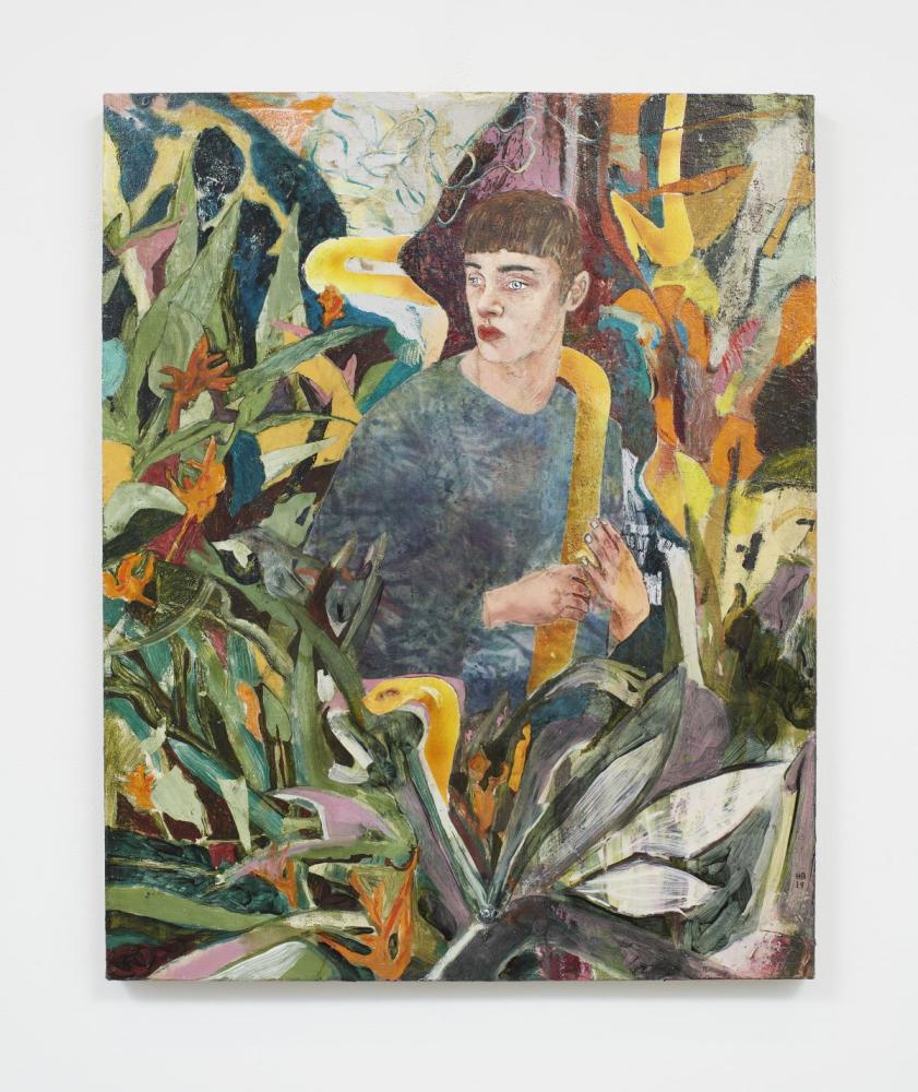 Hernan Bas "Jungle Camouflage", 2019