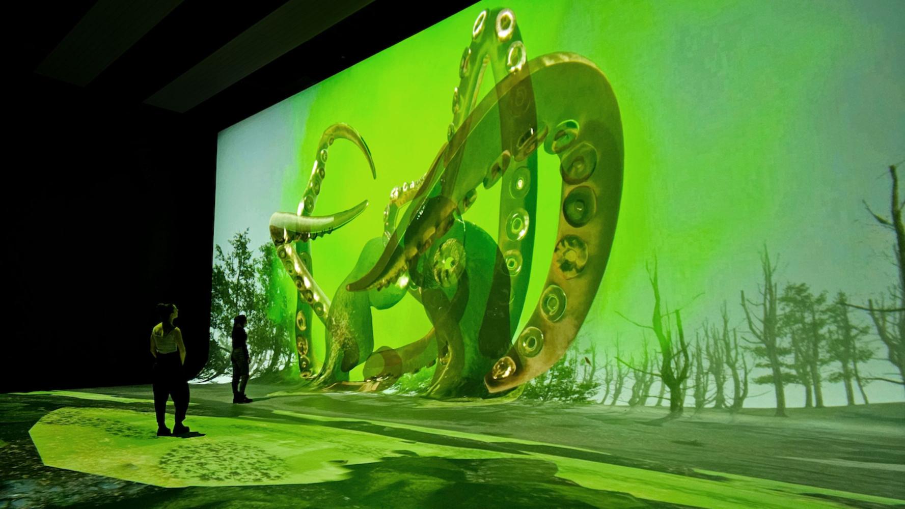 Libby Heaney "Q is for Climate (?)", 2023