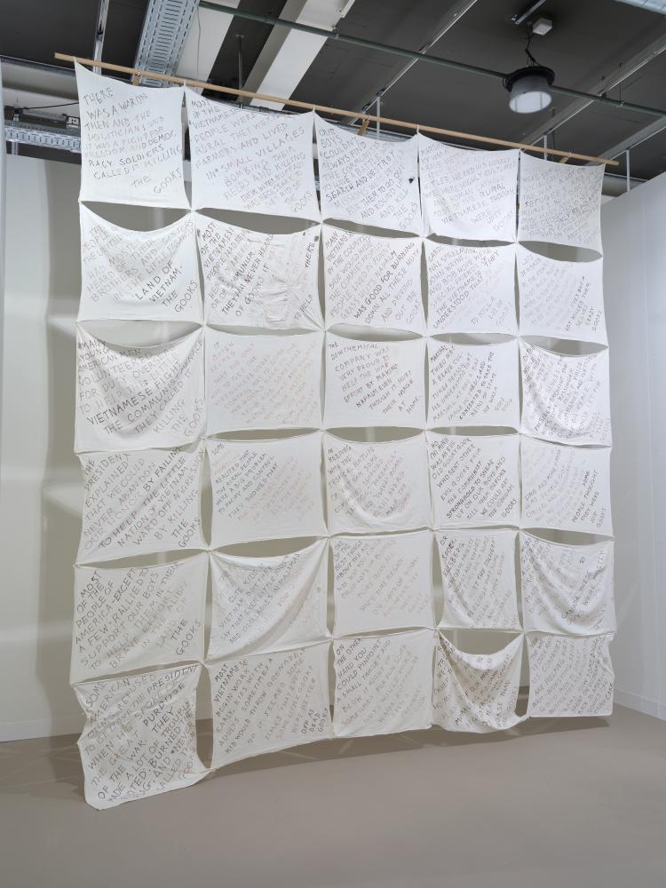 Martha Rosler "Diaper Pattern", um 1973