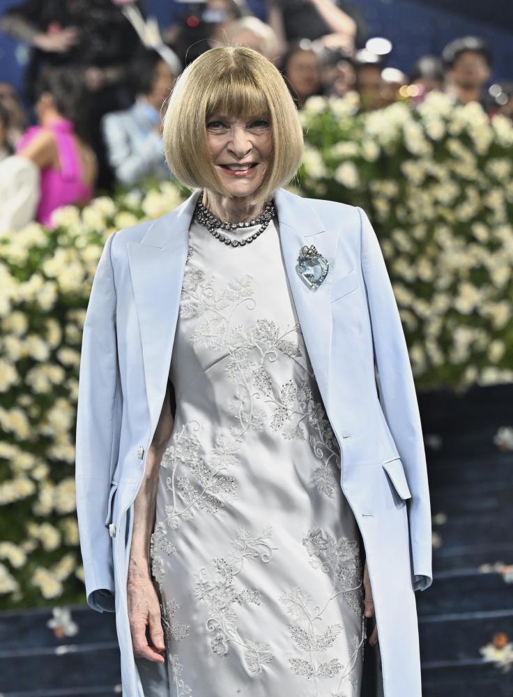 Anna Wintour bei der diesjährigen Met Gala in New Yorlk