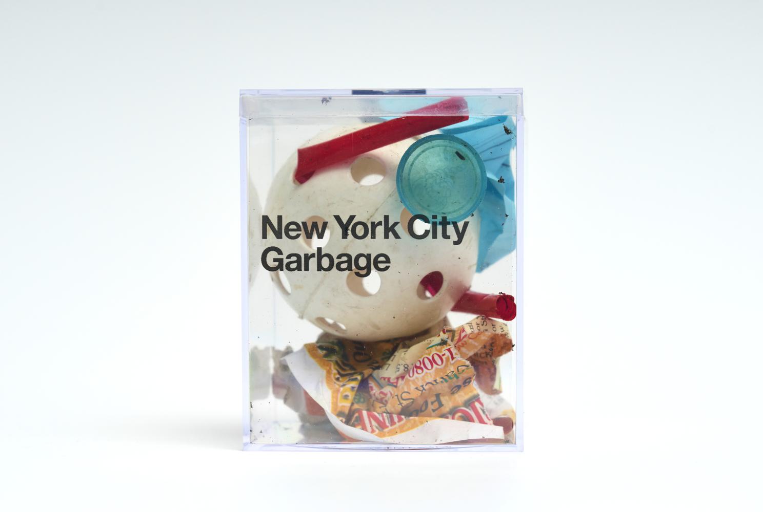 Justin Gignac "NYC Garbage, Cube 01"
