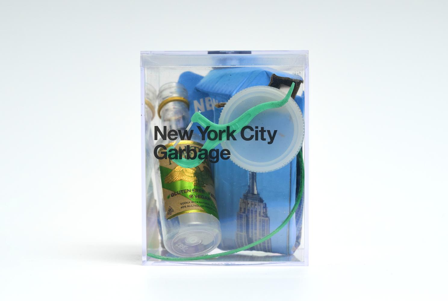 Justin Gignac "New York City Garbage, Cube 22"