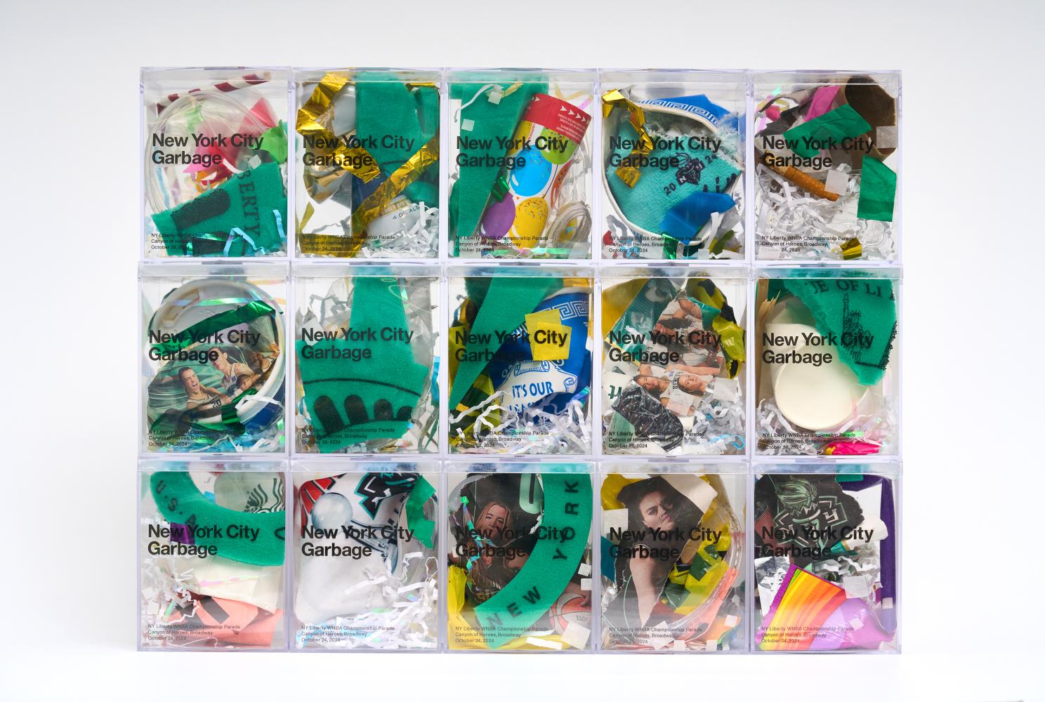 Justin Gignac "New York City Garbage"-Collage