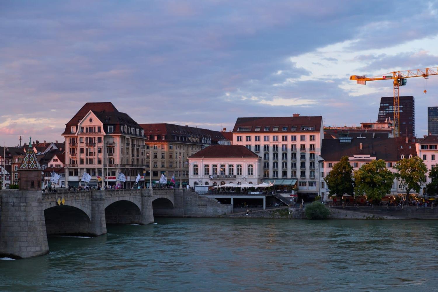 Die Mittlere Brücke in Basel