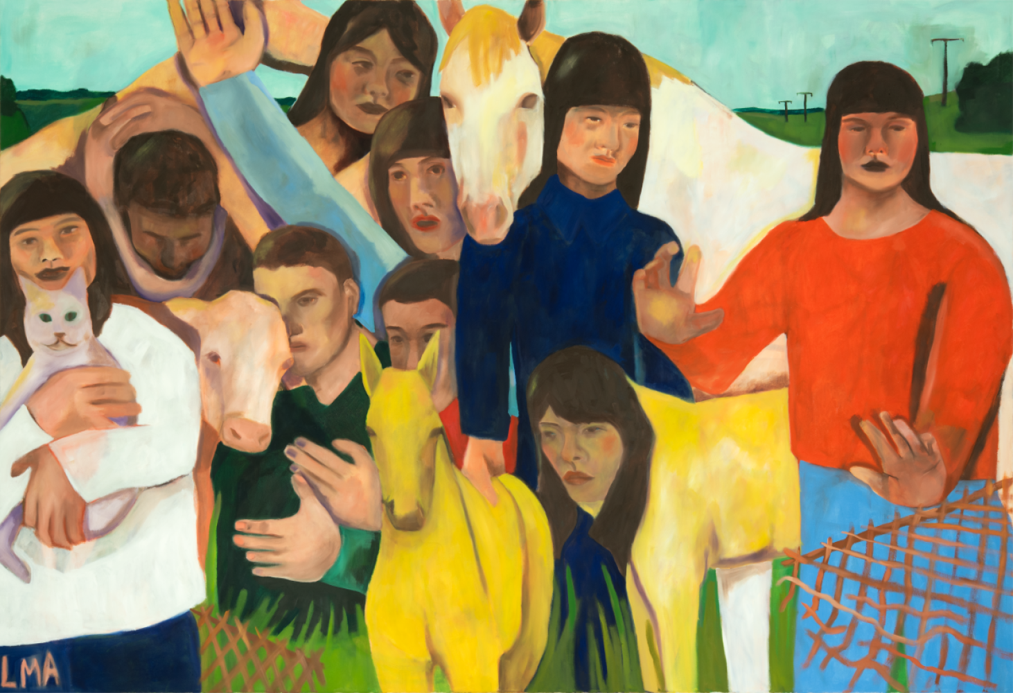 Laura Mercedes Arndt "Lauf mein Fohlen", 2023