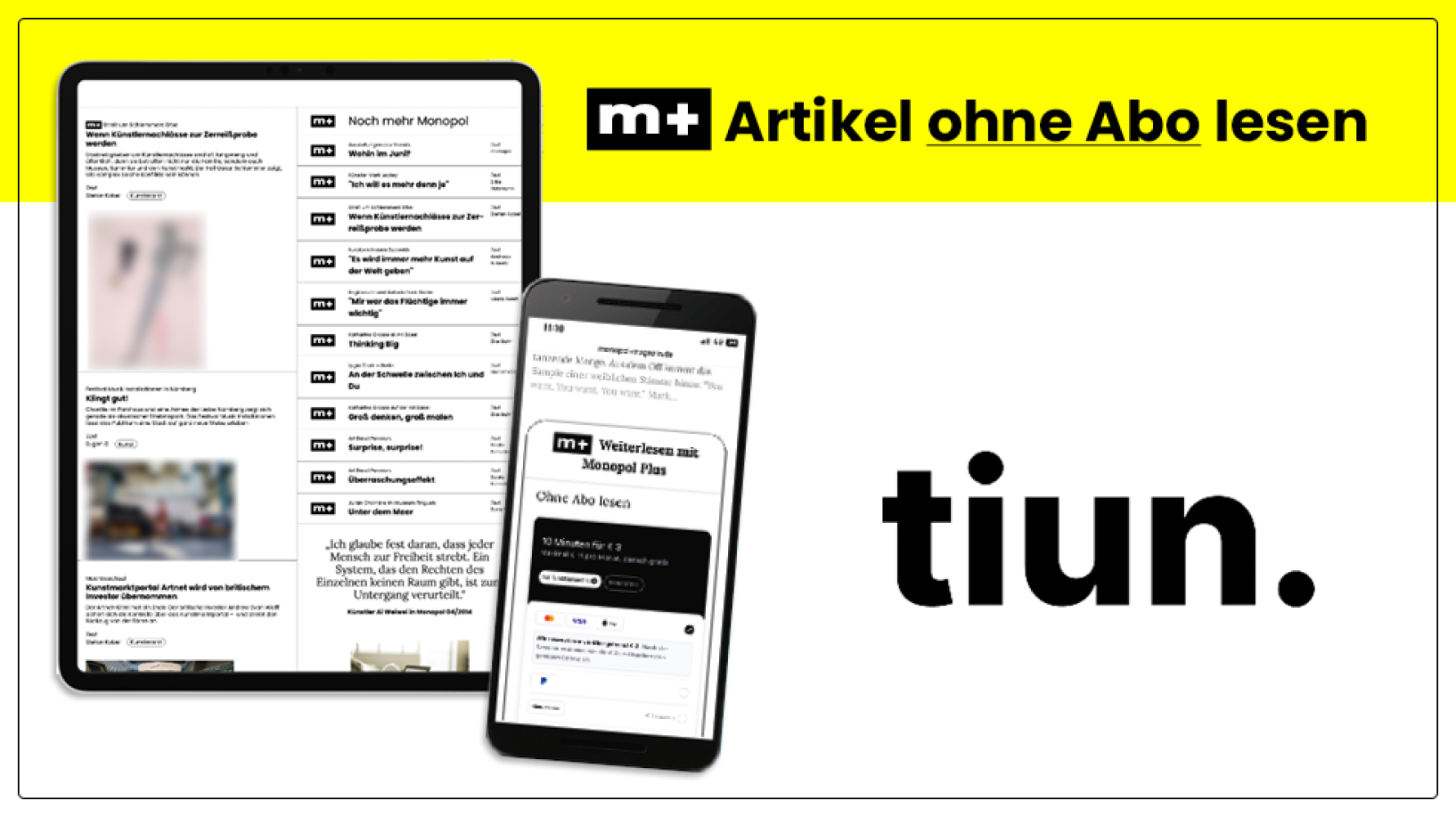 Monopol-Plus-Artikel ohne Abo lesen