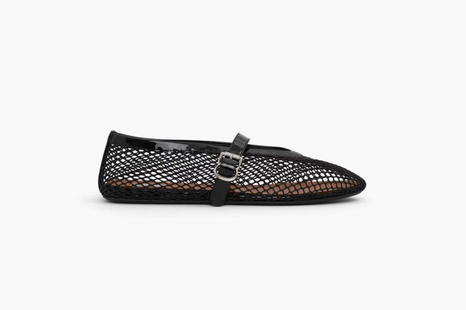  Alaïa Netz-Ballerinas