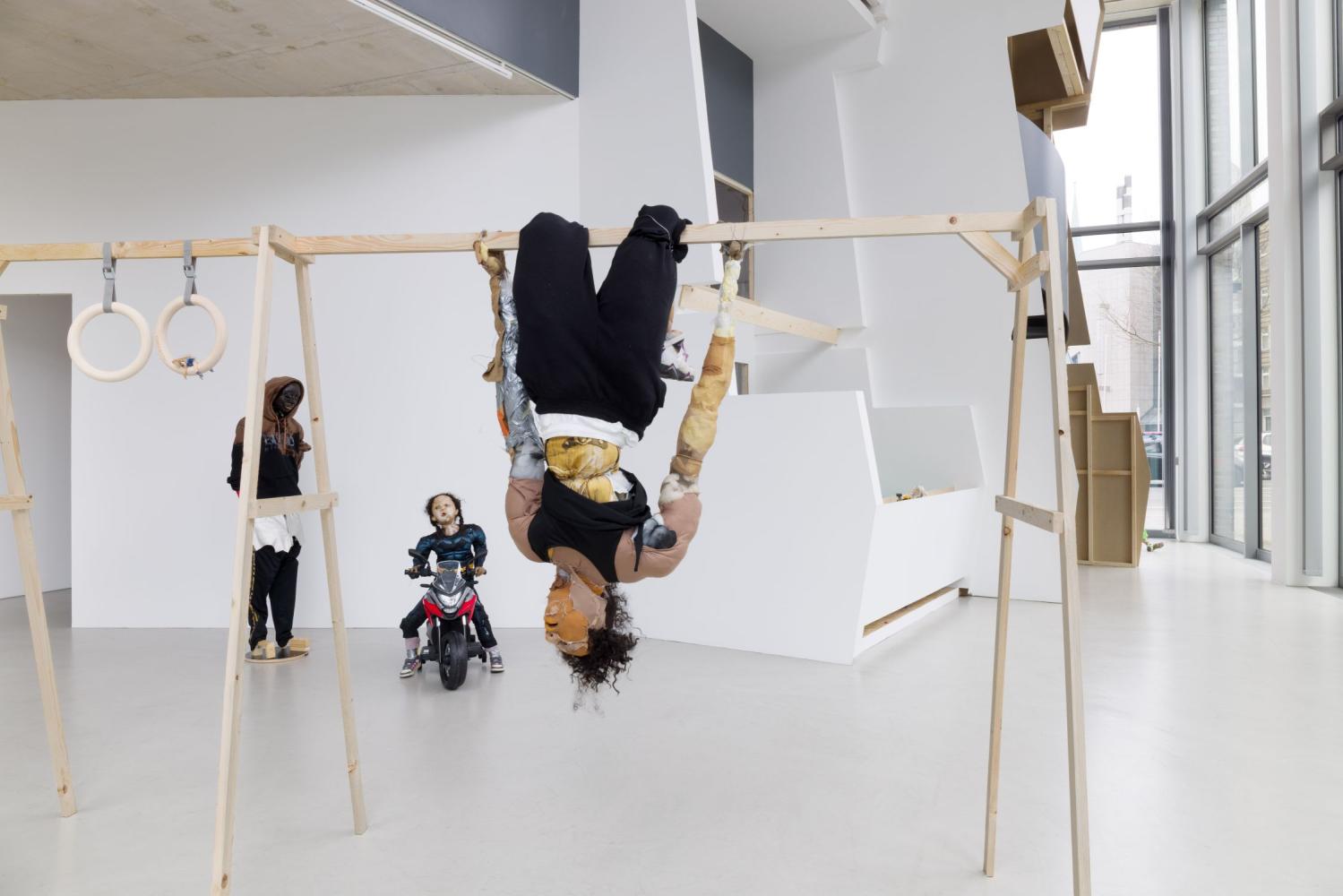 Latefa Wiersch "Hannibal", Installationsansicht, Dortmunder Kunstverein, 2025