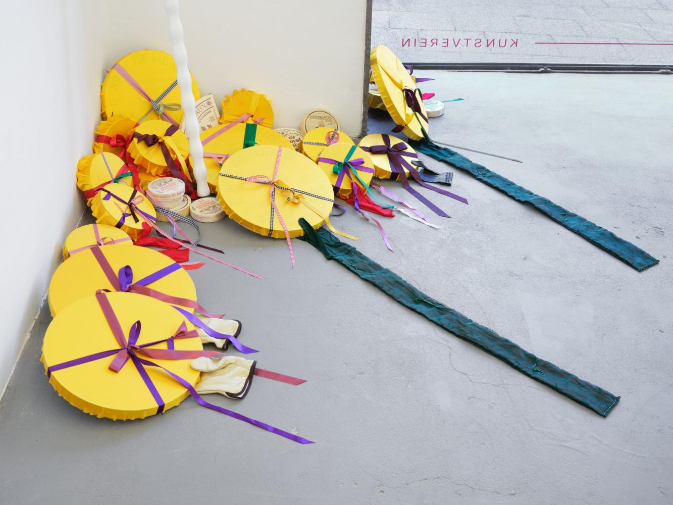 Henning Bohl "Die Gabe", Installationsansicht, Neuer Kunstverein Essen