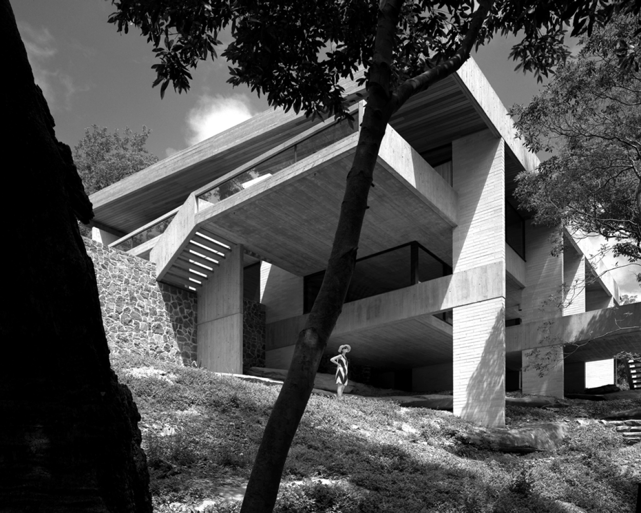 Das Harry & Penelope Seidler House, Killara, Sydney, Australien