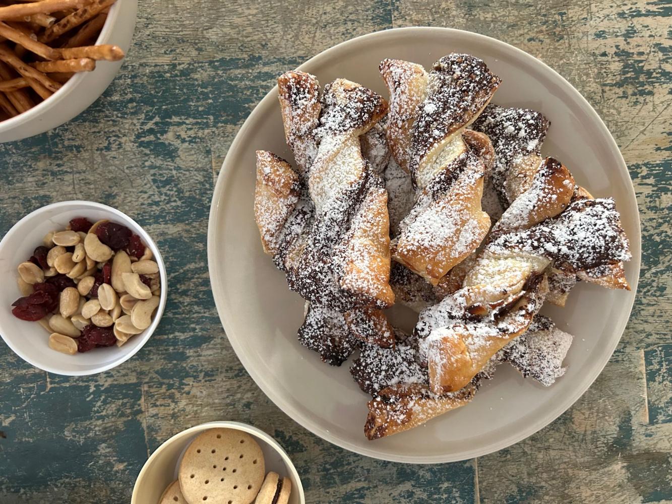 Schoko-Faworki zum snacken 