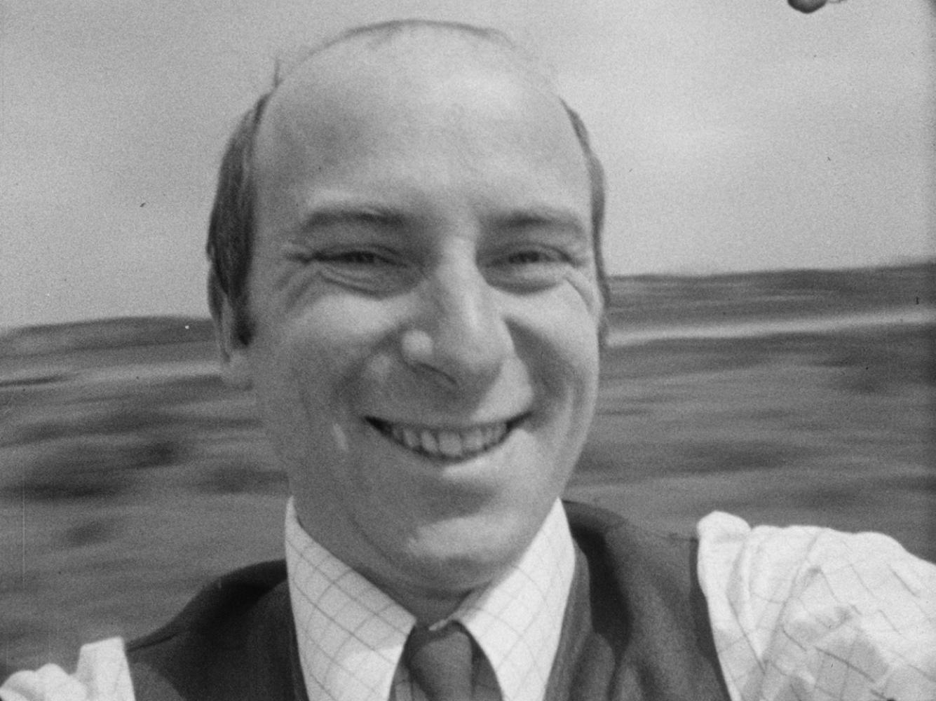 Lutz Mommartz 1967, eine Szene aus seinem Film Selbstschüsse