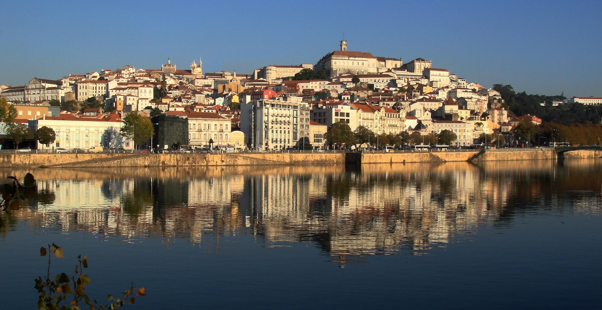 Blick auf Coimbra