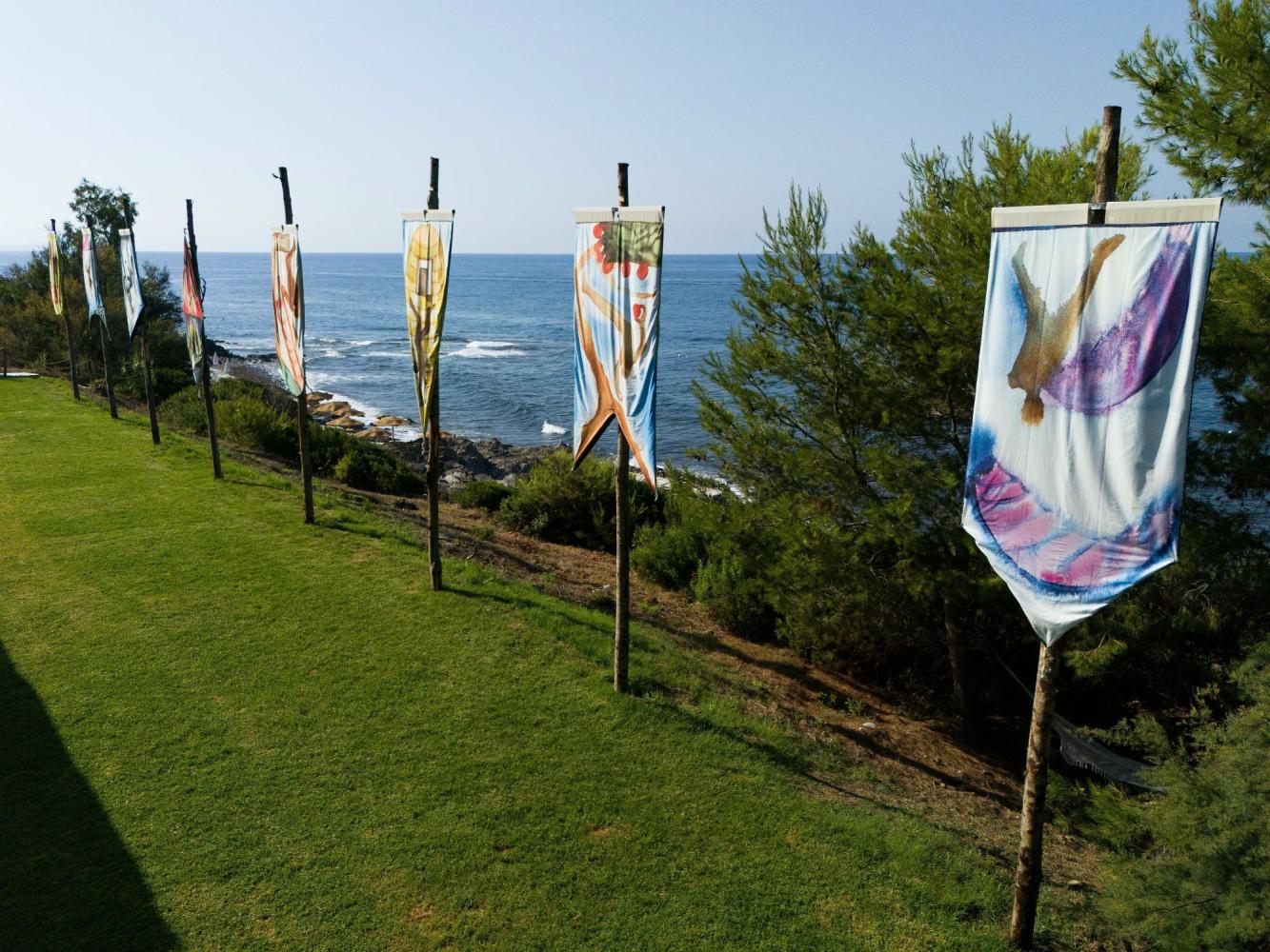 Francesco Clemente "Sottencoppa", Kunsthafen Acciaroli, 2025