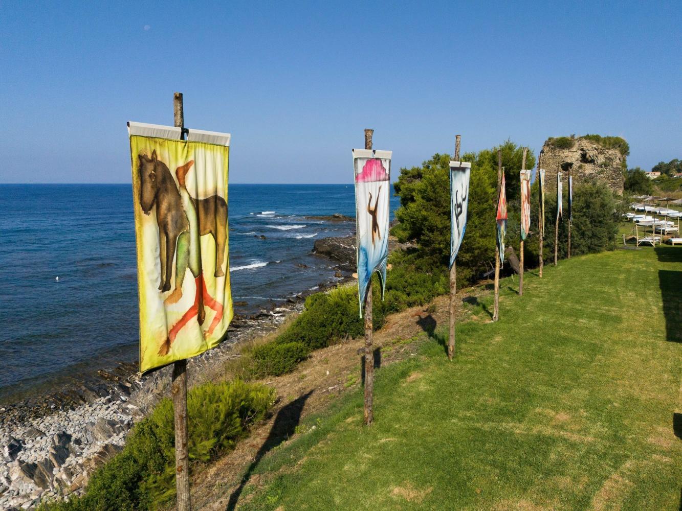 Francesco Clemente "Sottencoppa", Kunsthafen Acciaroli, 2025