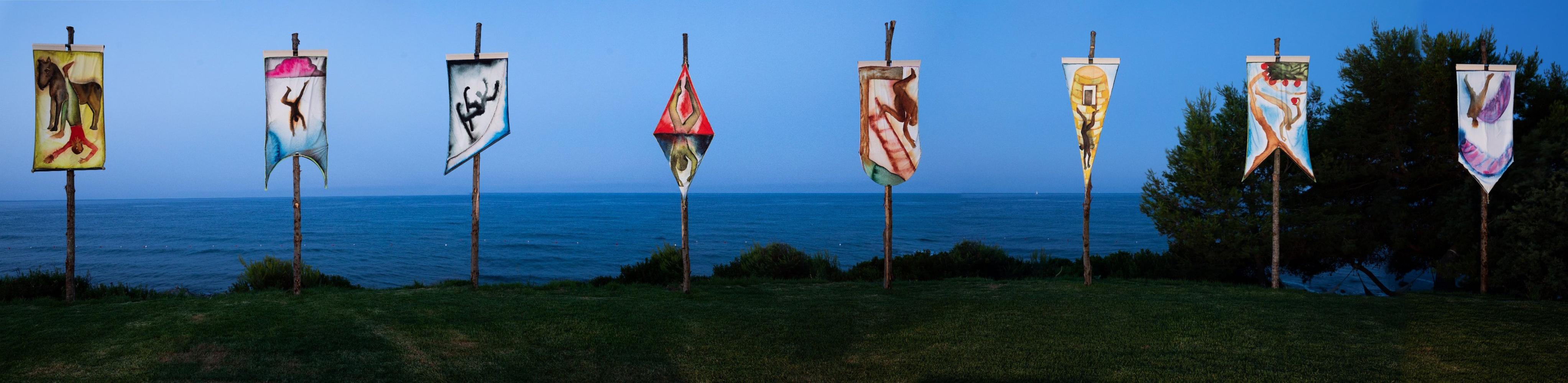 Francesco Clemente "Sottencoppa", Kunsthafen Acciaroli, 2025