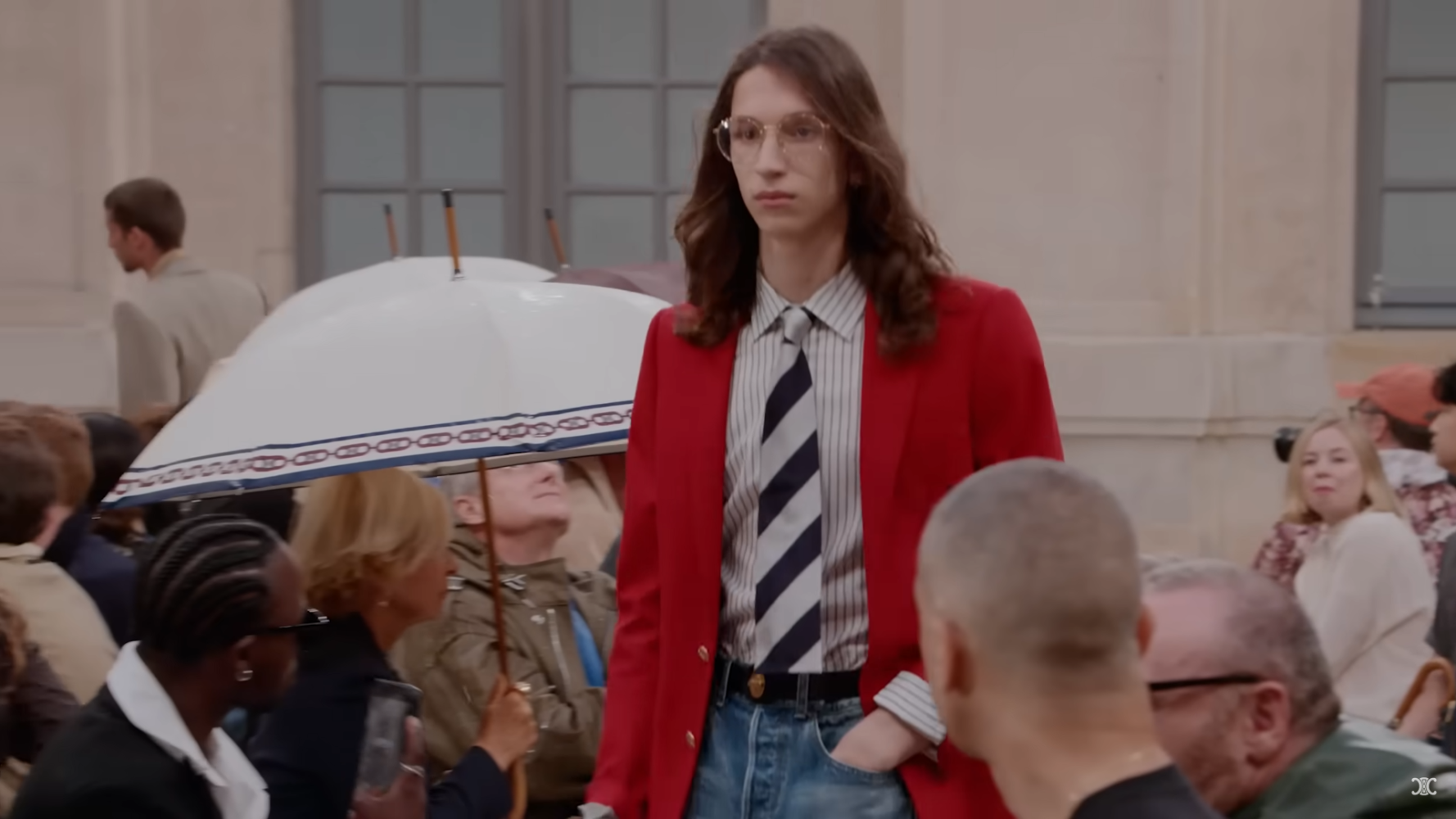 Look von Céline aus der Ready-to-wear-Kollektion Frühling 2026, Paris, Juli 2025