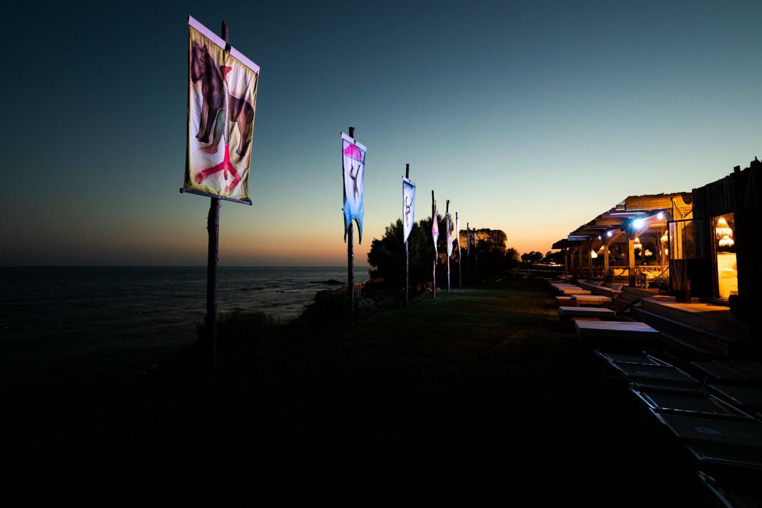 Francesco Clemente "Sottencoppa", Kunsthafen Acciaroli, 2025