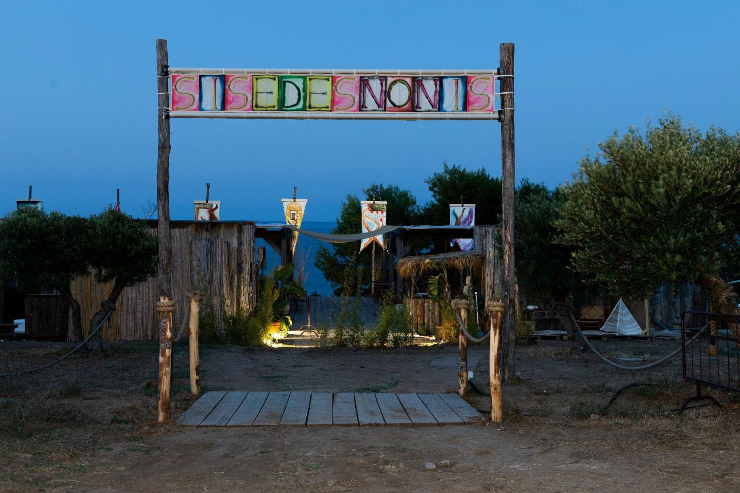 Francesco Clemente "Sottencoppa", Kunsthafen Acciaroli, 2025