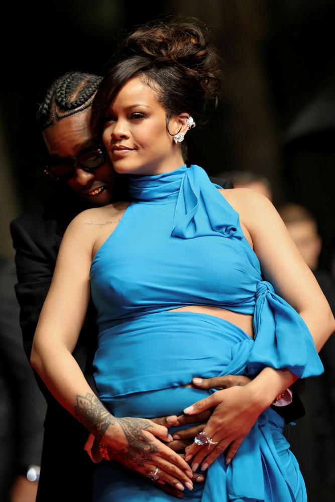 A$AP Rocky und Rihanna auf dem 78. internationalen Filmfestival in Cannes, 2025