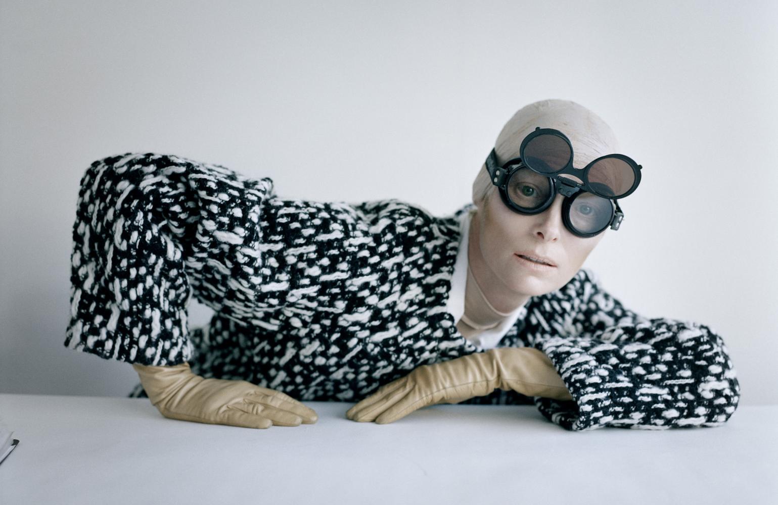 Tilda Swinton in Yves Saint Laurent, Reykjavik, 2011