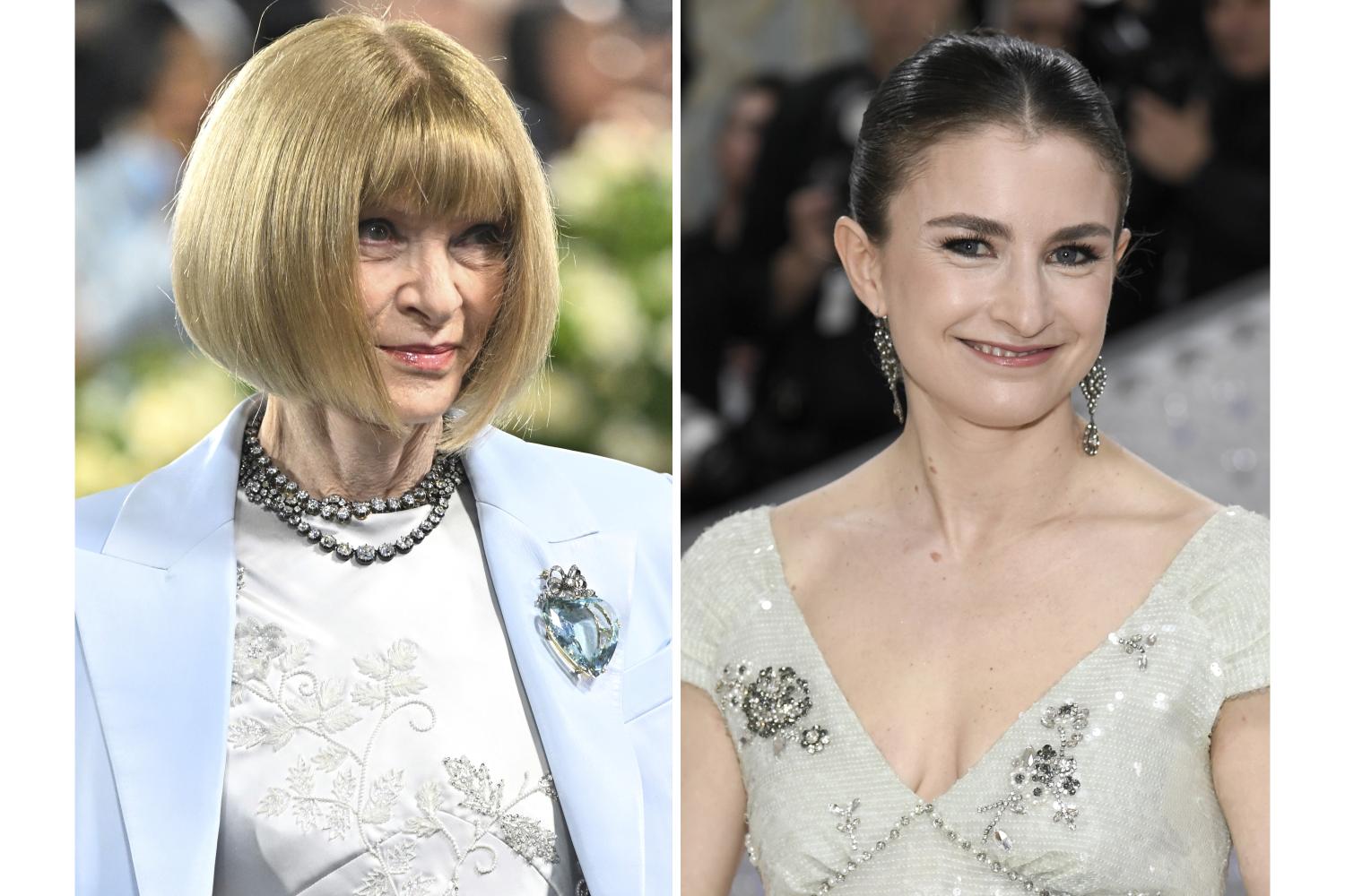 Generationenwechsel: Anna Wintour (links) gibt den Posten der "Vogue"-Chefredakteurin an Chloe Malle ab