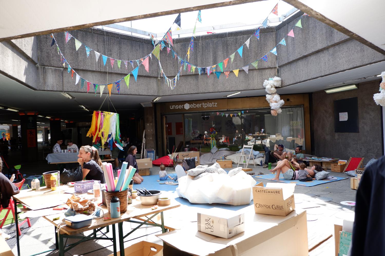 Veranstaltung der Initiative Unser Ebertplatz in Köln