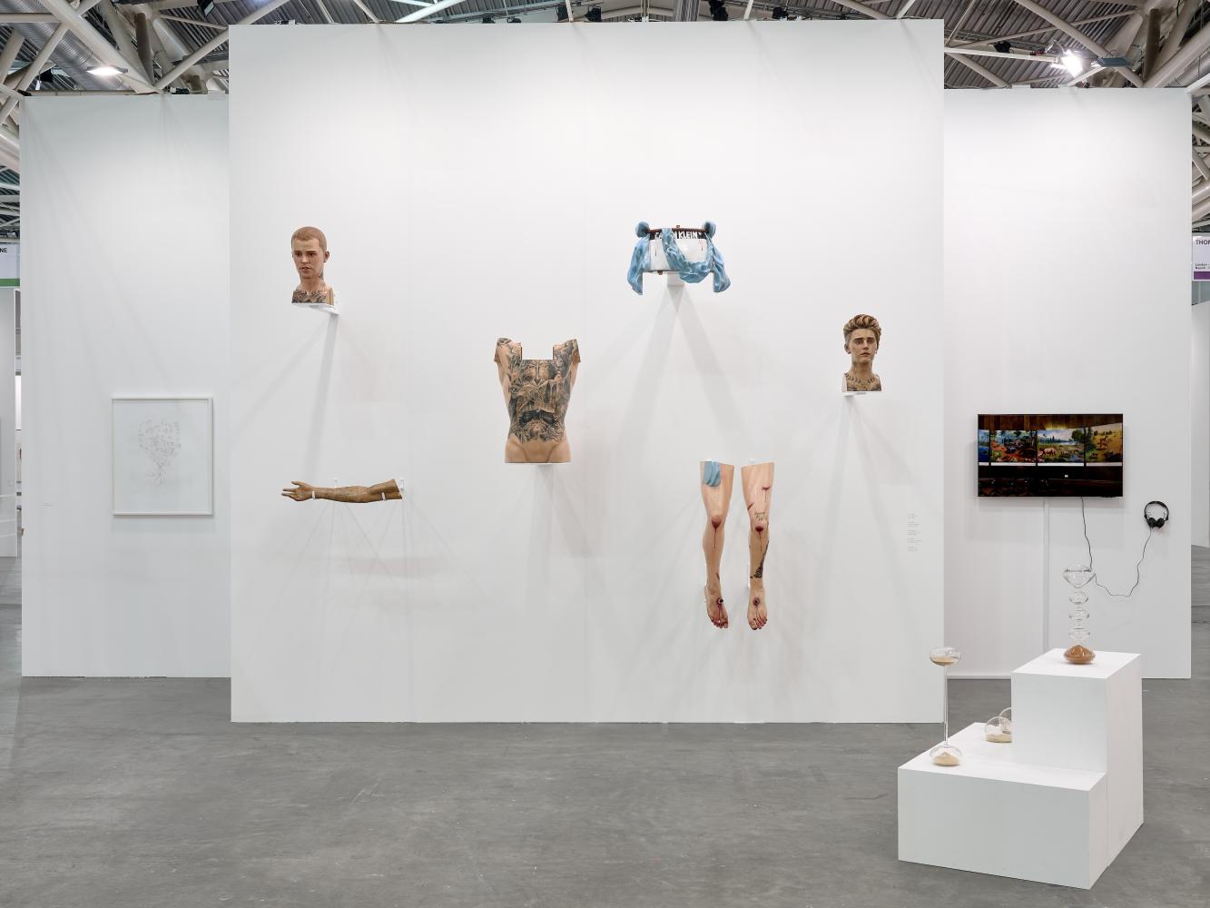 Installationsansicht Thomas Dane, Artissima, Turin 2025