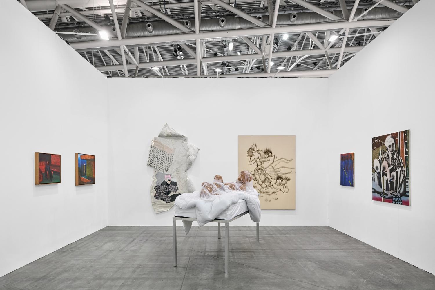 Installationsansicht Anton Janizewski, Artissima, Turin 2025