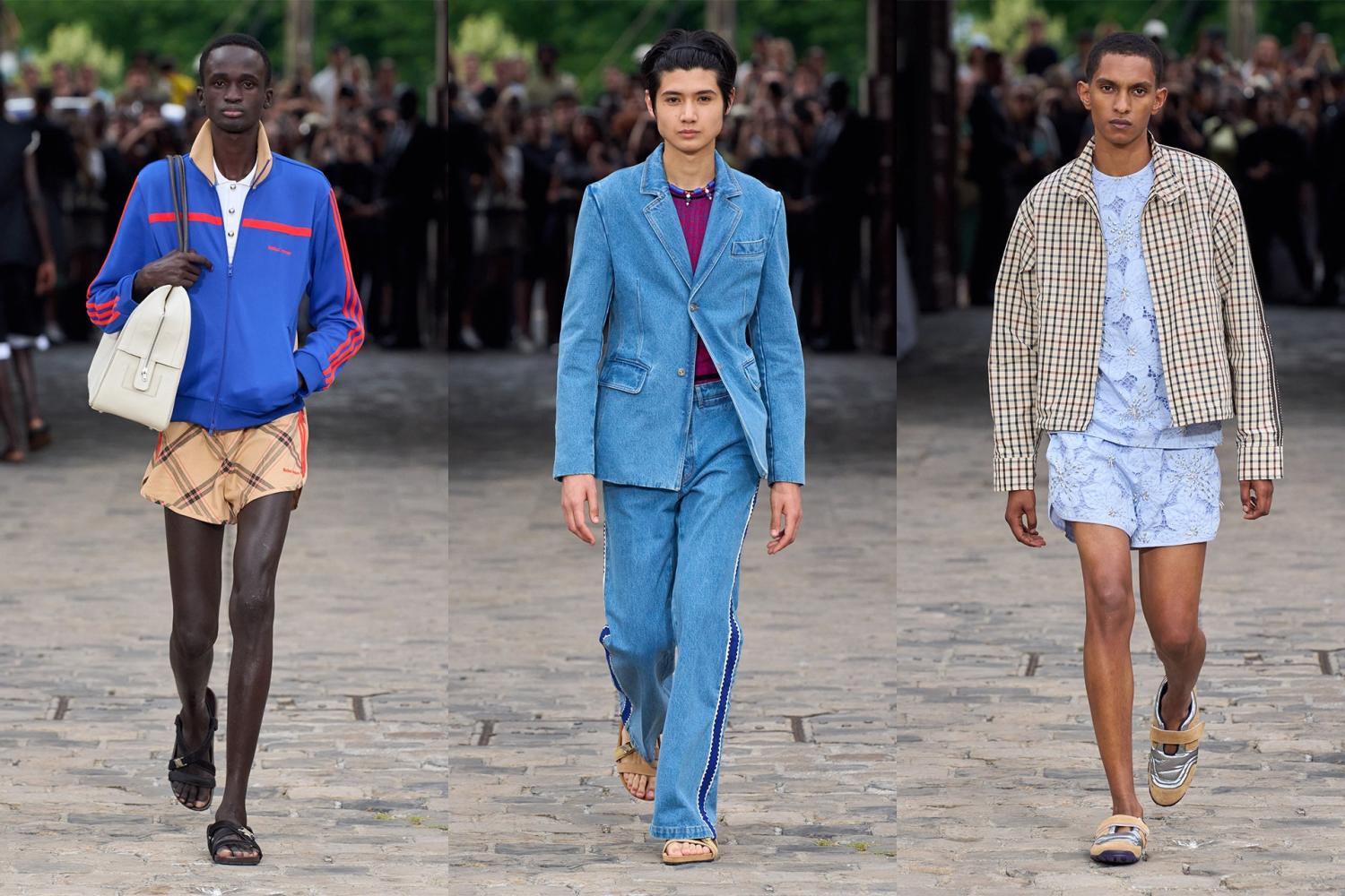 Entwürfe von Wales Bonner bei den Frühling/Sommer-2024-Schauen in Paris, 2023