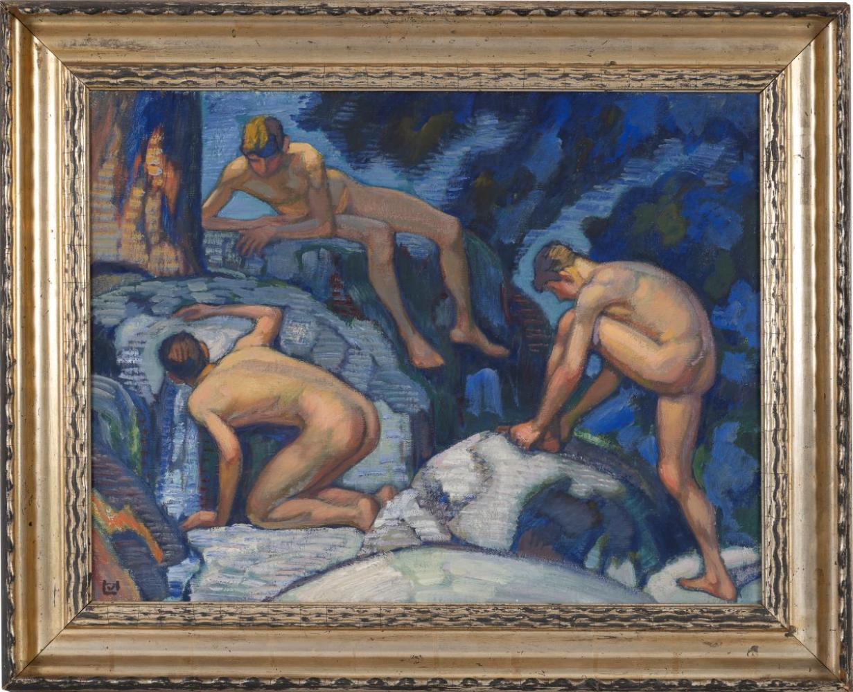 Ludwig von Hofmann "Die Quelle", 1913