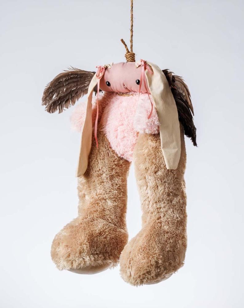 Precious Okoyomon "I wanted to kill but had nothing to kill", 2025, Detail