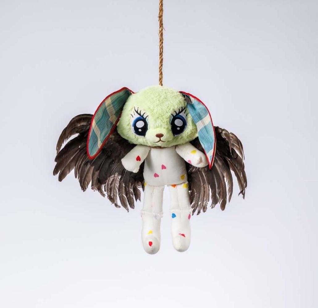 Precious Okoyomon "I wanted to kill but had nothing to kill", 2025, Detail