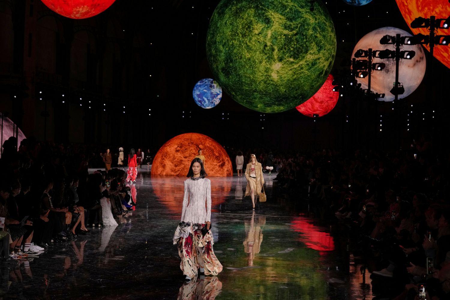 Modeschau von Chanel für die Kollektion Frühjahr/Sommer 2026 während der Pariser Fashion Week