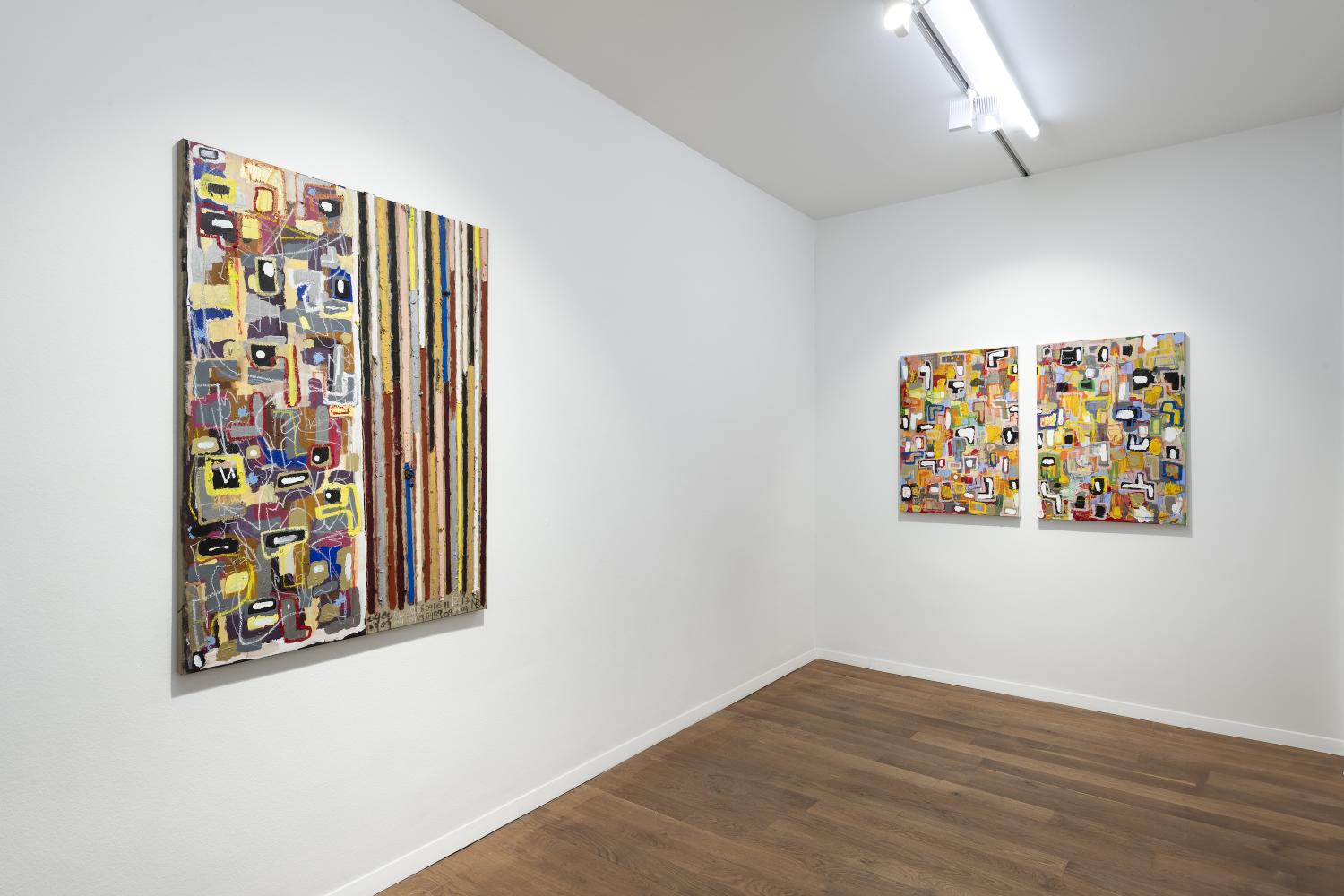 Ausstellungsansicht "ManChild", Galerie Anna Laudel, Düsseldorf 2025